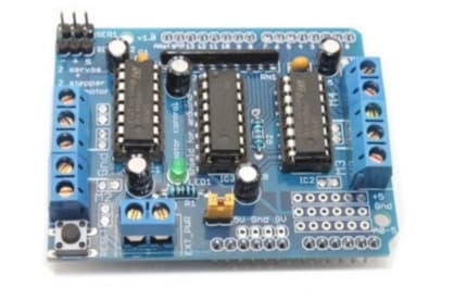 Arduino L293D motor shield