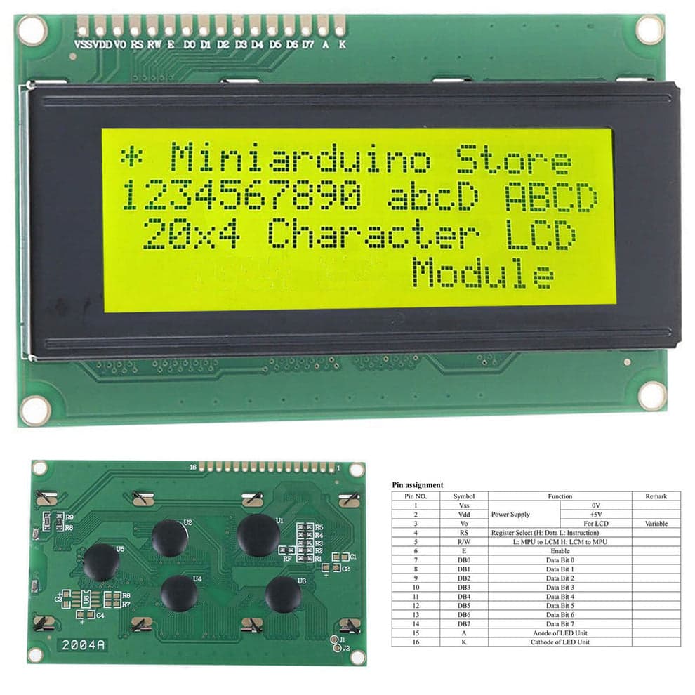 LCD2004 (Green) Display
